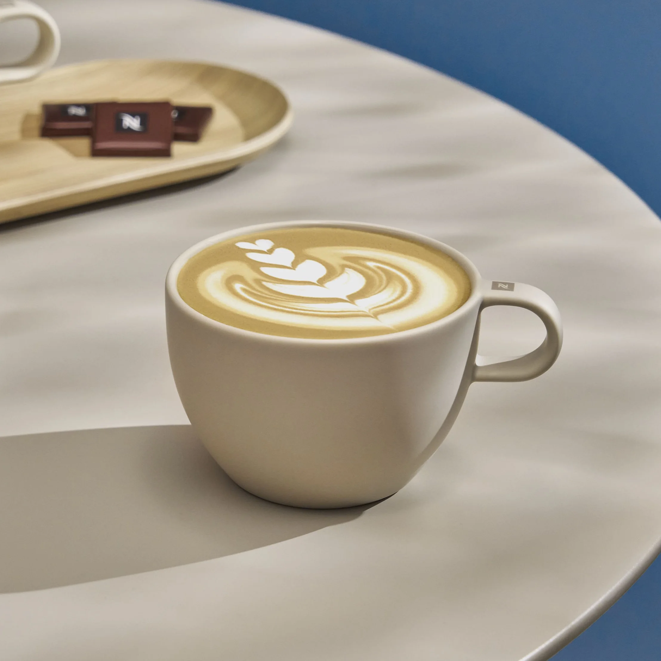 Starbucks Blonde Espresso Roast finished coffee drink