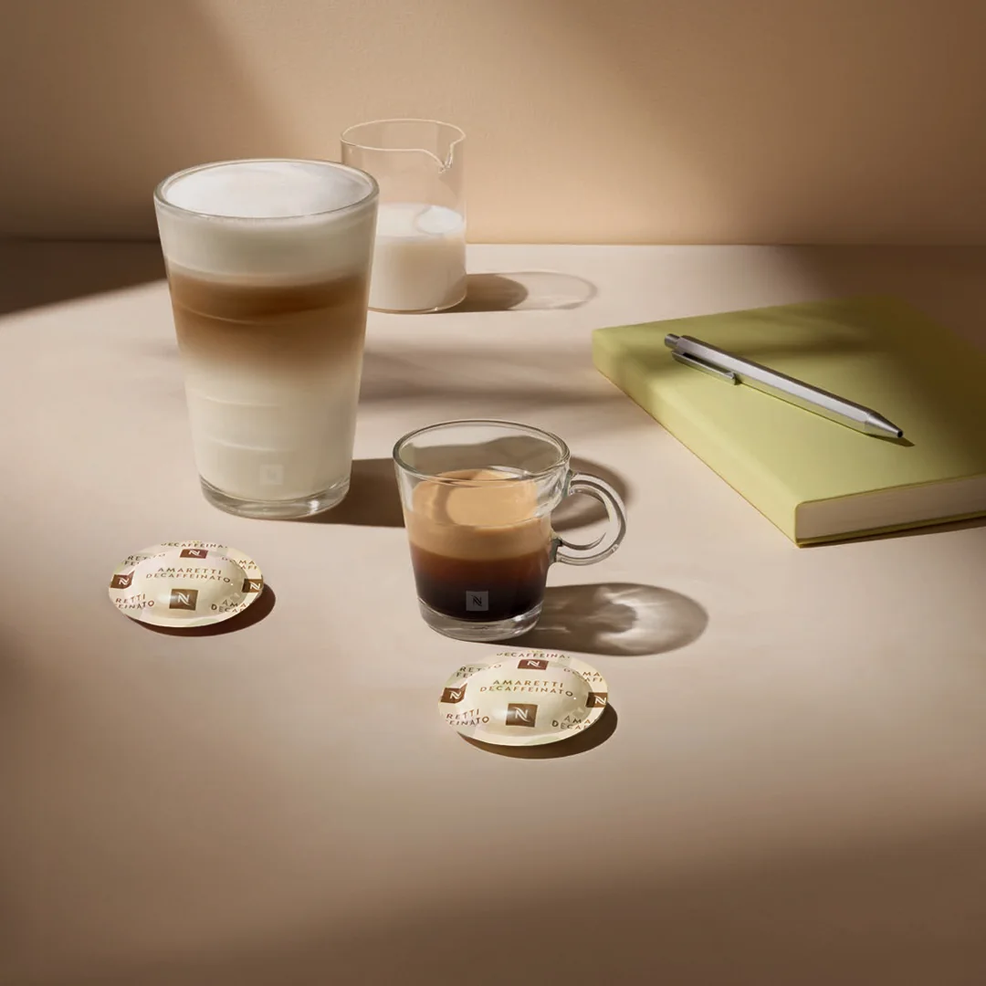 Nespresso Espresso Decaffeinato finished coffee drink