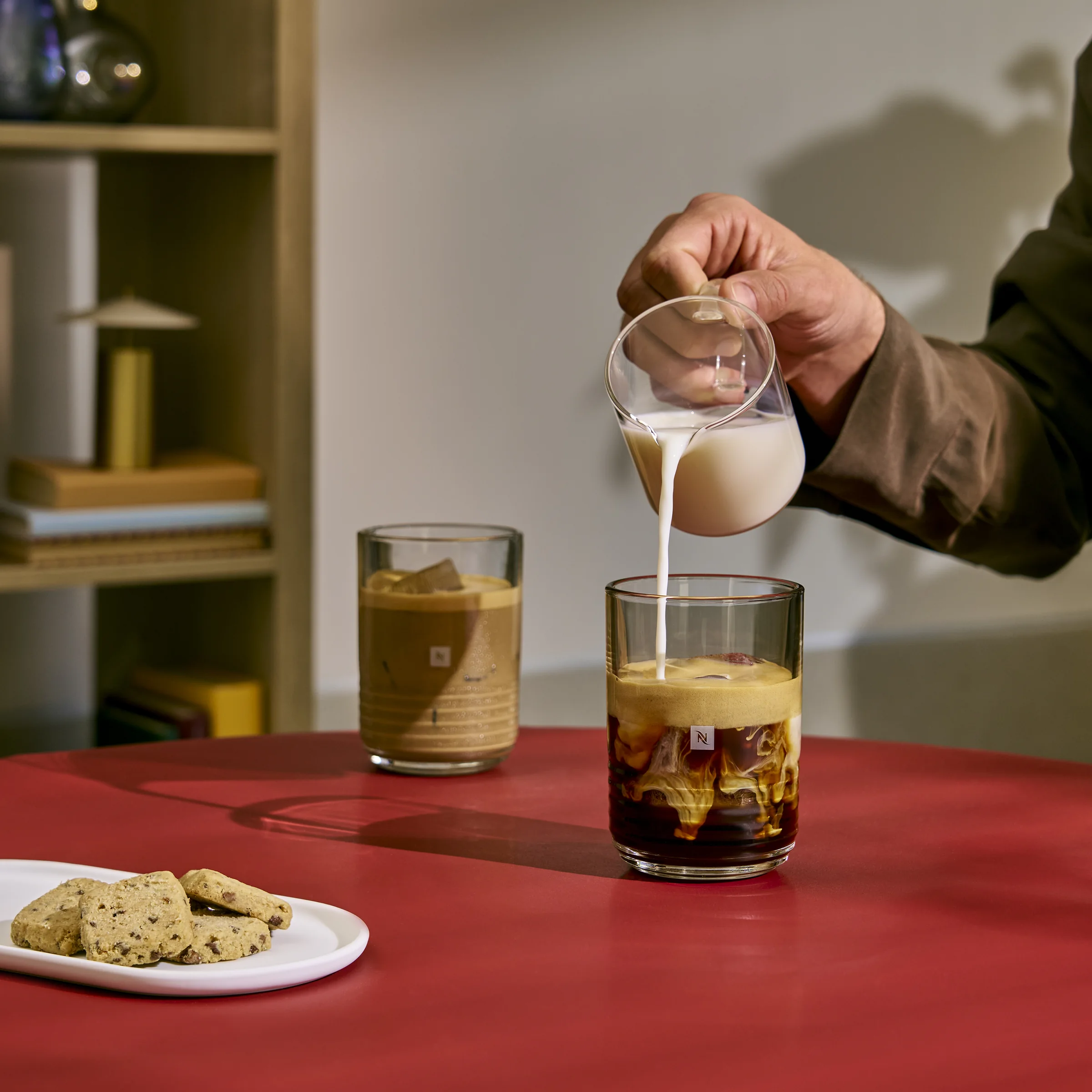 Autocappuccino device and cleaning kit