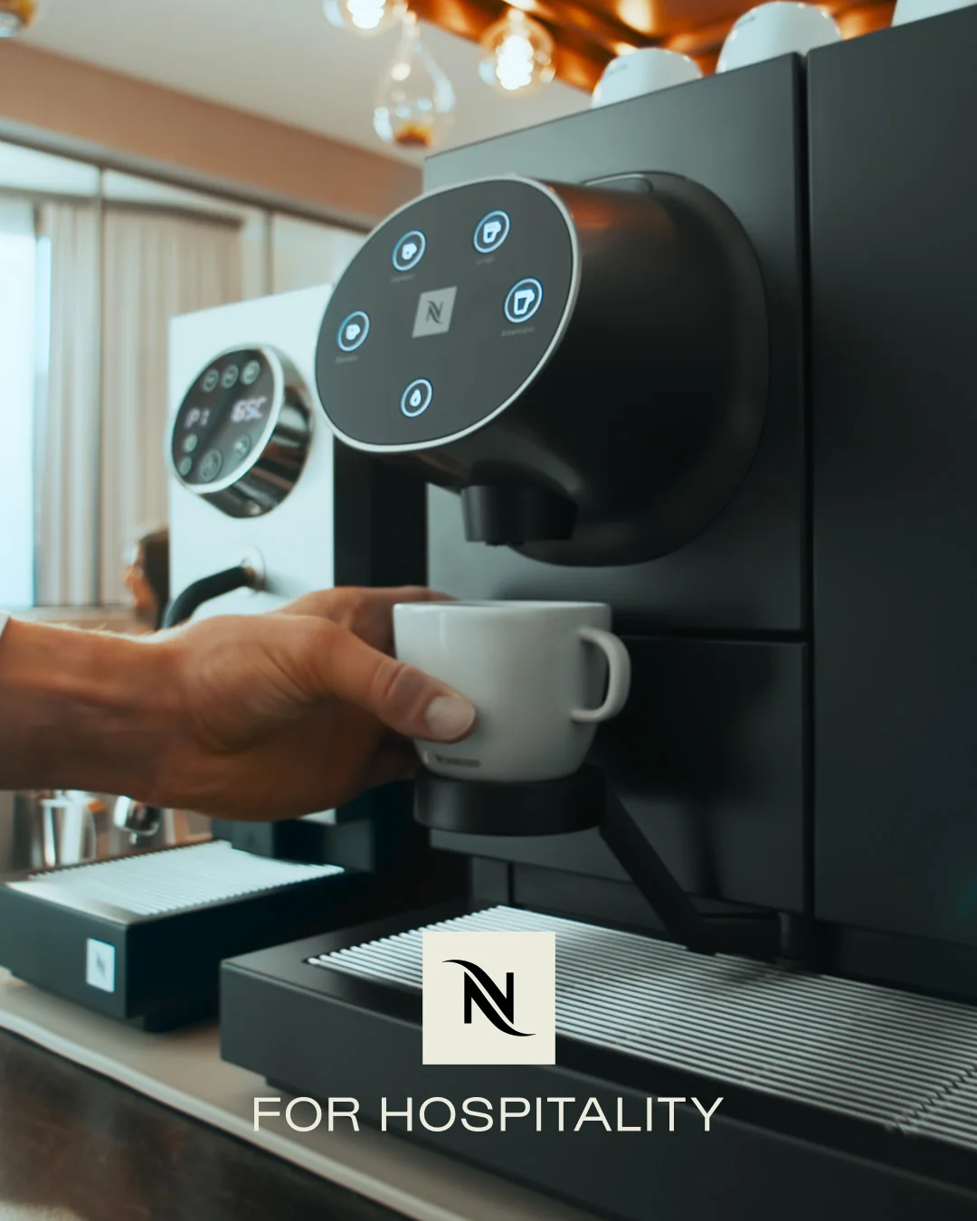 Momento Paid self-service coffee setup